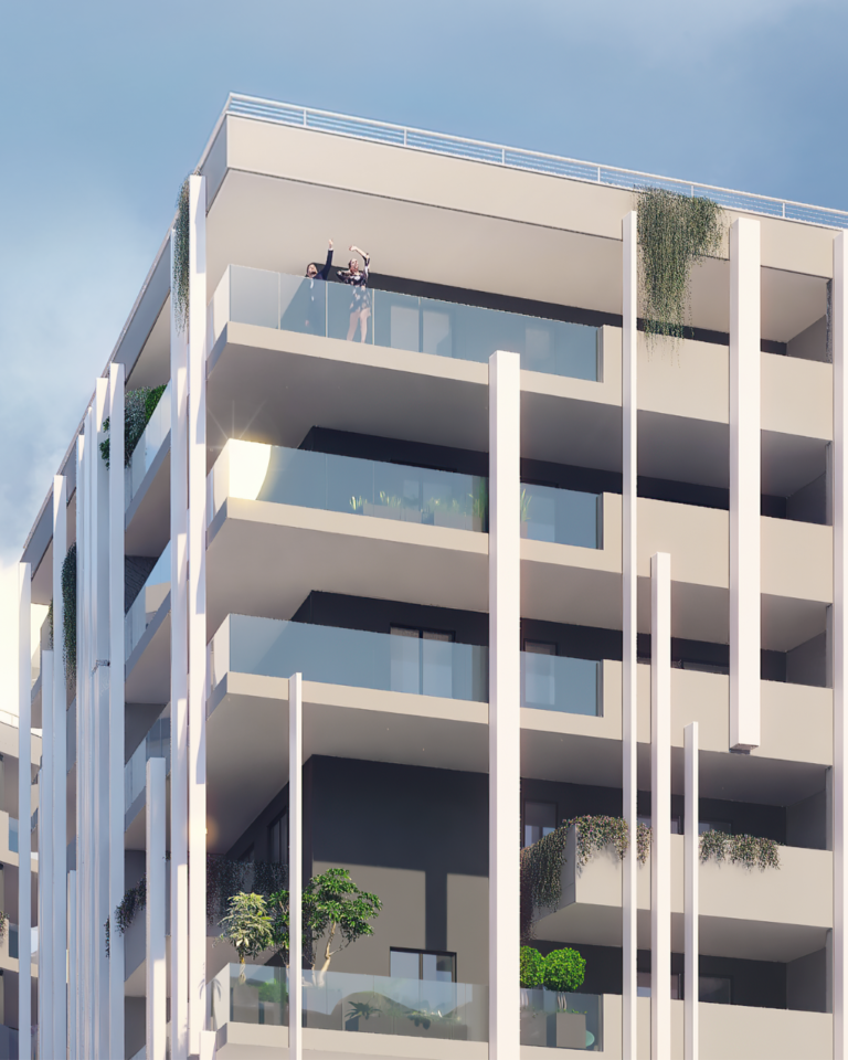 Render Esterno Domus Ostiense 4