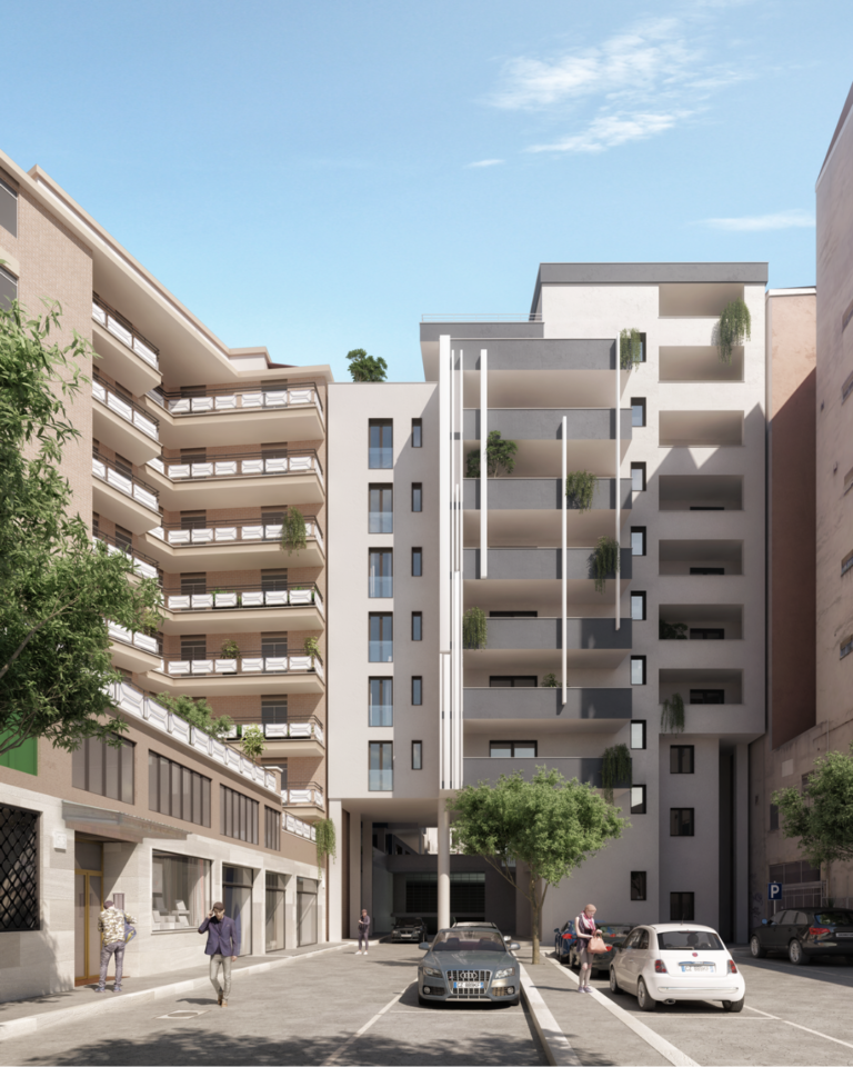 Render Esterno Domus Ostiense 3