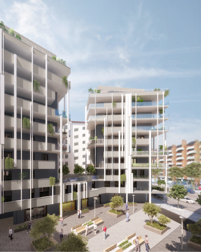 Render Esterno Domus Ostiense 1