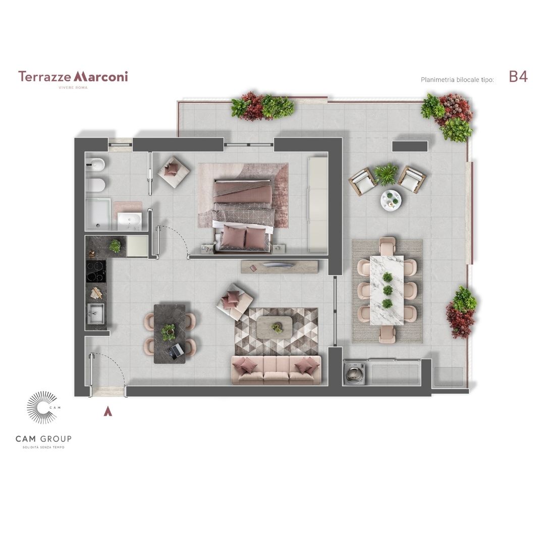 Bilocale B4